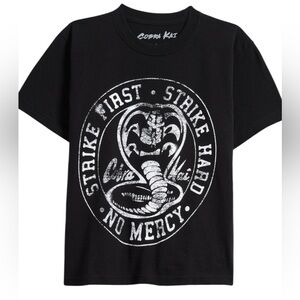 Cobra Kai Strike First Graphic Short Sleeve Tee XS